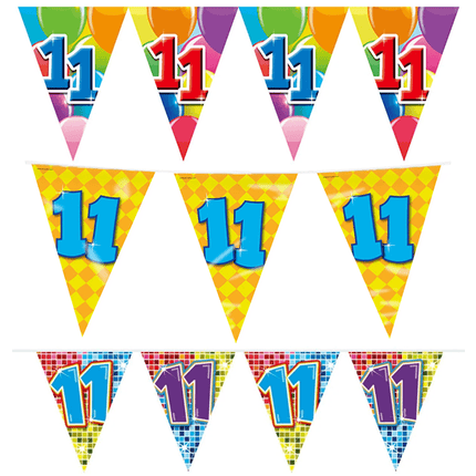 11 Jaar Slingers - Partywinkel
