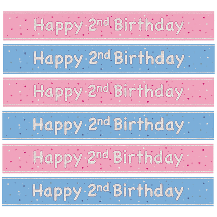2 Jaar Banners - Partywinkel