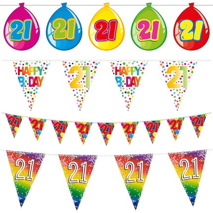 21 Jaar Slingers - Partywinkel