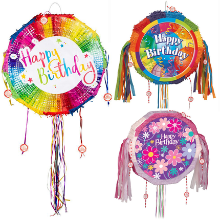 Happy Birthday Pinatas - Partywinkel