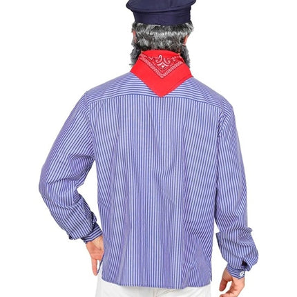 Zeeman Shirt Wit Blauw
