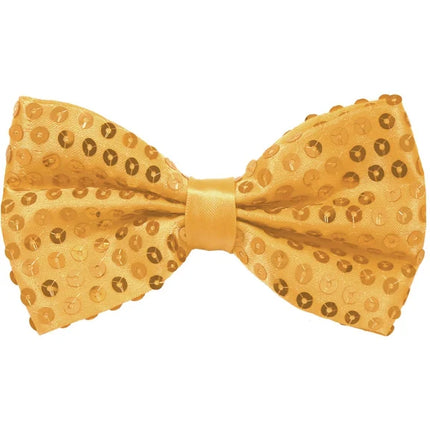 Gold Bow Glitter