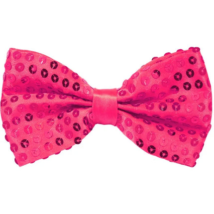Pink Bow Glitter