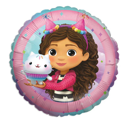 Gabby's Dollhouse Helium Balloon, Empty, 45 cm