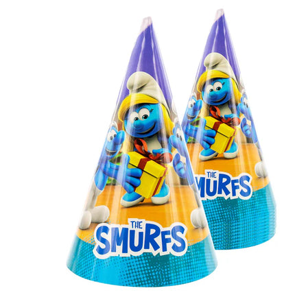 Smurfs Party Hats, Set of 10
