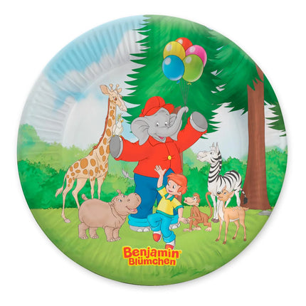 Benjamin Blümchen Plates, 23 cm, 10-Pack