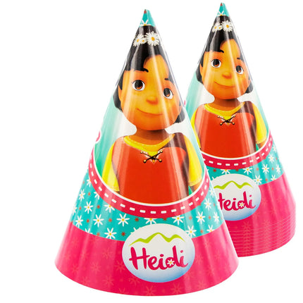 Heidi Party Hats, 10-Pack