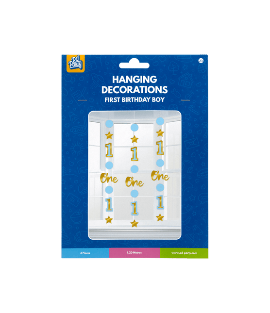 1 Jaar Hangdecoratie Jongen van Paper Dreams koop je bij Partywinkel