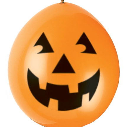 10 9" A/O PUMPKIN BLLNS van Unique koop je bij Partywinkel