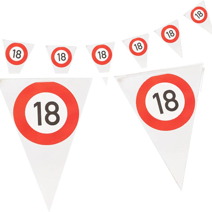18-Year-Old Pendulum Traffic Sign, 4 m