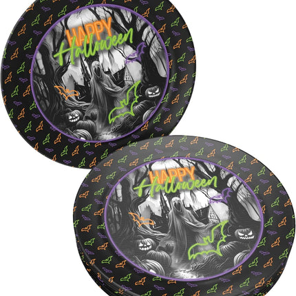 Halloween Neon Signs, 23 cm, Set of 8