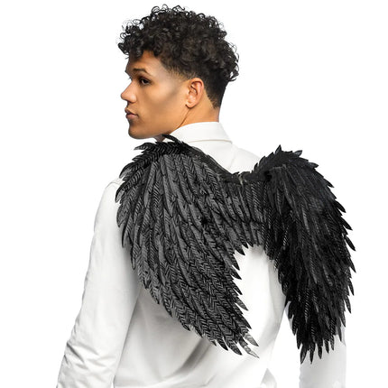 Angel Wings Glam Black (55 x 50 cm)