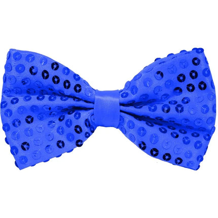 Blue Bow Glitter