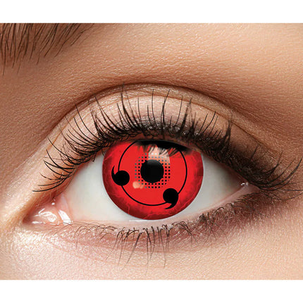Pair of 3-month contact lenses: Cursed Demon