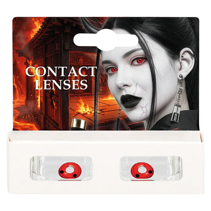 Pair of 3-month contact lenses: Cursed Demon