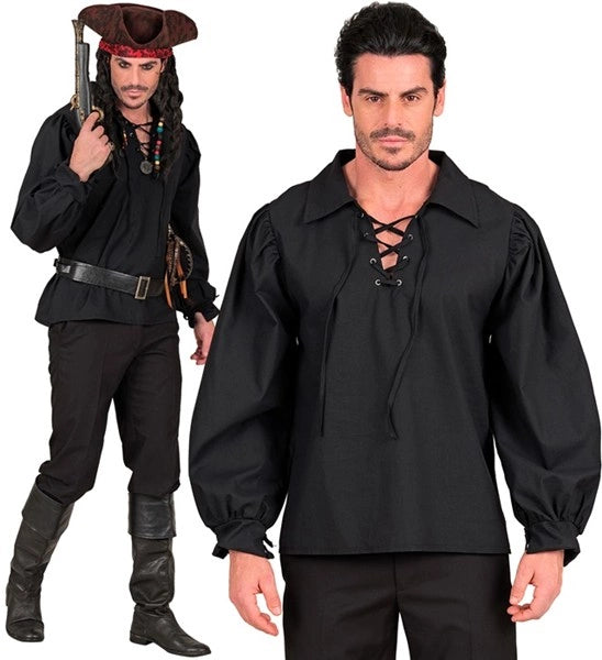 Men's Vintage Shirt, Black