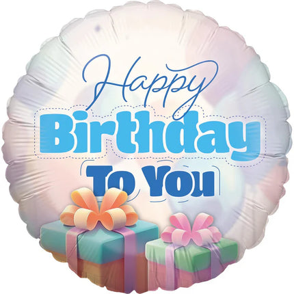 Happy Birthday Helium Balloon Gift (Empty)