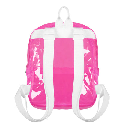 Clarity Backpack, Neon Pink (28 x 23 x 10 cm)
