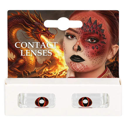 Pair of Dragonfire 3-Month Contact Lenses