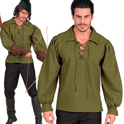 GREEN HISTORIC CHARACTER SHIRT