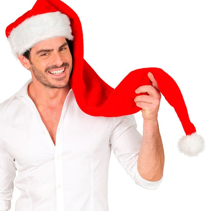 SANTA HAT PLUSH EXTRA LONG 125 CM
