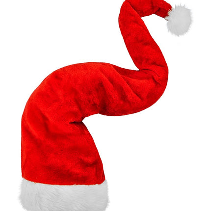 SANTA HAT PLUSH EXTRA LONG 125 CM