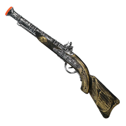Gold and Silver Fake Pistol, 50 cm