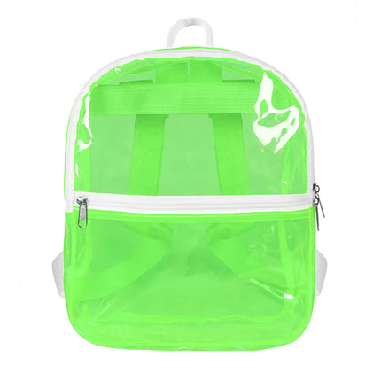 Clarity Backpack, Neon Green (28 x 23 x 10 cm)