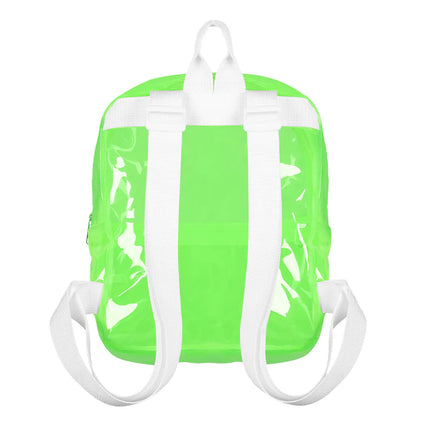 Clarity Backpack, Neon Green (28 x 23 x 10 cm)