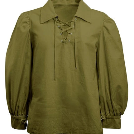 GREEN HISTORIC CHARACTER SHIRT