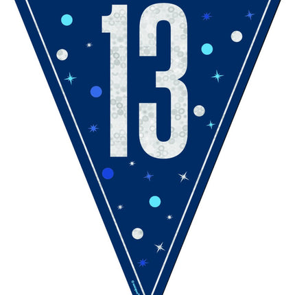 13 Jaar Slinger Blauw 2,5m van Unique koop je bij Partywinkel