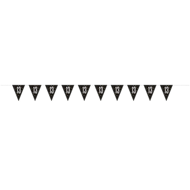 13 Jaar Vlag 2,74m van Unique koop je bij Partywinkel