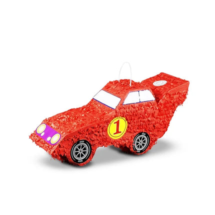 Red Piñata Race Car