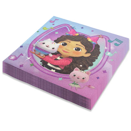 Gabby's Dollhouse Napkins, 20-pack