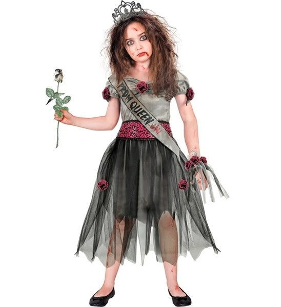 Zombie Prom Queen Costume for Kids