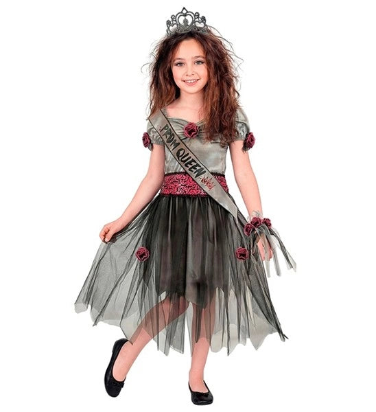 Zombie Prom Queen Costume for Kids
