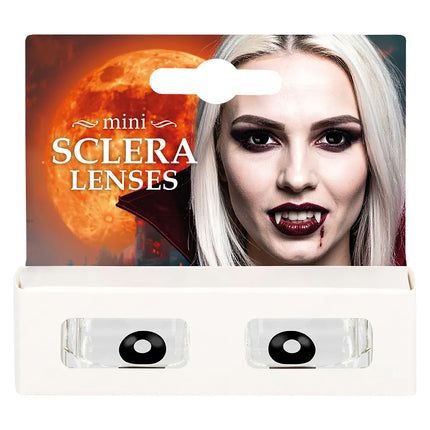 Pair of 6-Month Mini Sclera Night Contact Lenses