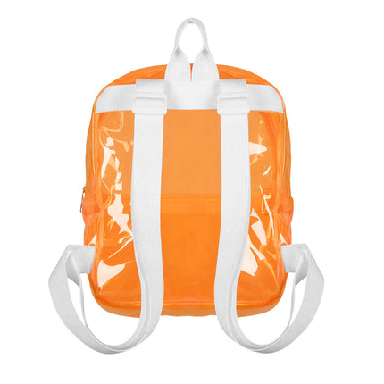 Clarity Backpack, Neon Orange (28 x 23 x 10 cm)