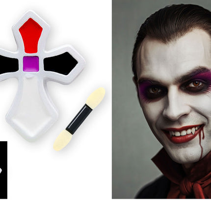 Halloween Face Paint Set: Vampire Look