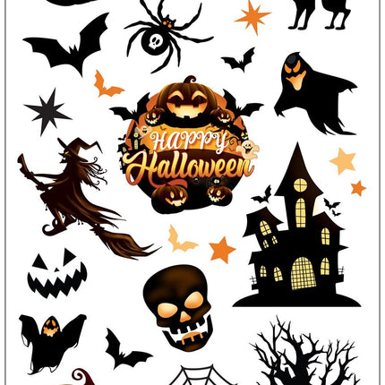 Halloween Fake Tattoos
