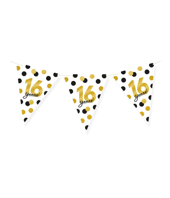 16 Jaar Slinger 6m van Paper Dreams koop je bij Partywinkel