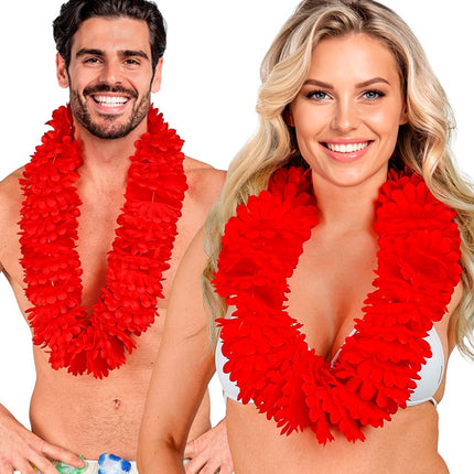 Red Hawaiian Lei