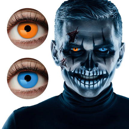 Pair of 3-month Jester contact lenses