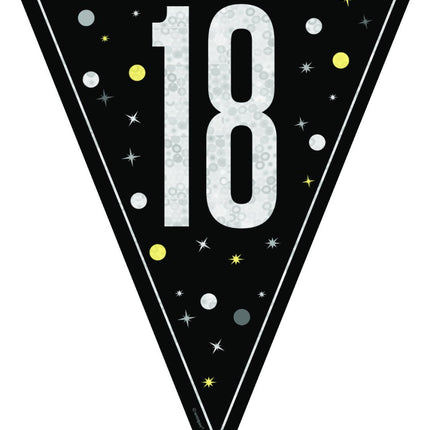 18 Jaar Vlag 2,74m van Unique koop je bij Partywinkel
