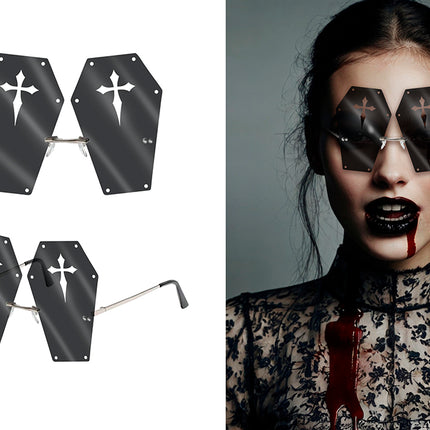 Halloween Coffin Glasses