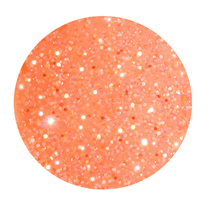 Halloween Bucket, Orange Glitter