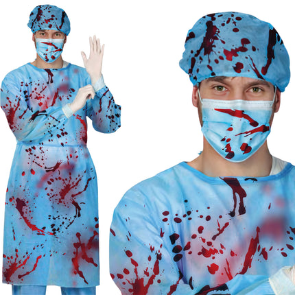 Doctor Accessory Set, Blue, Bloodstained