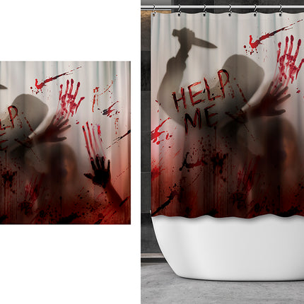 Halloween Shower Curtain Help