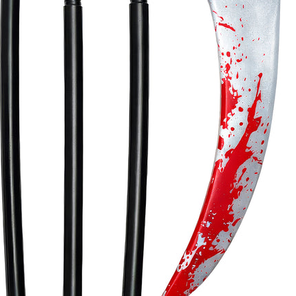 Halloween Fake Scythe with Blood, 95 cm