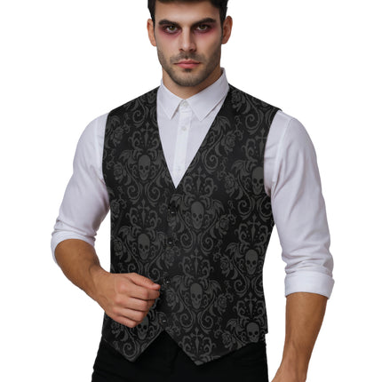 Halloween Skull Vest